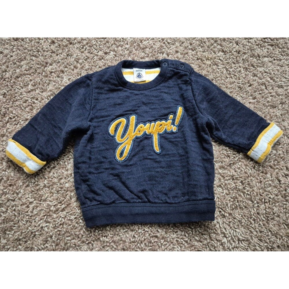 Petit bateau infant sweater size 6 months